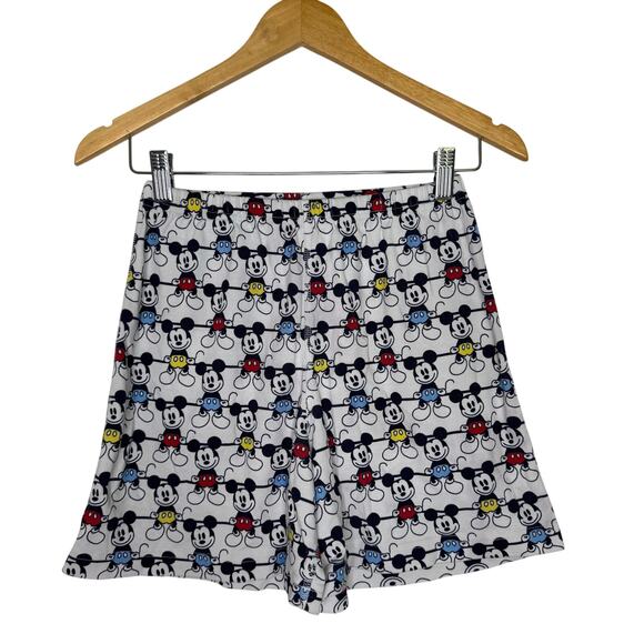 Hanna Andersson Adult Small Organic Cotton Disney Mickey Mouse Short John PJ Set - Picture 4 of 7
